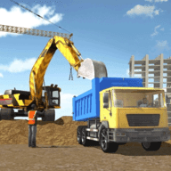模拟驾驶挖掘机3D